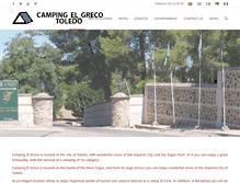 Tablet Screenshot of campingelgreco.es